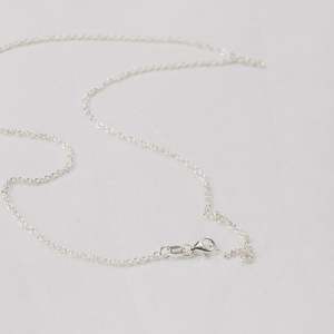 Necklaces: Classic Sterling Silver Cable Chain