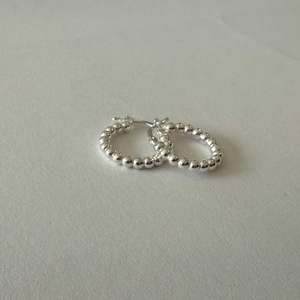 Earrings: Beady Hoops