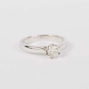 Platinum: 0.5ct Platinum Solitaire