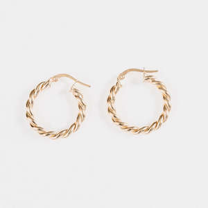 Large Twisted Hoops