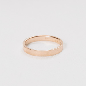 Rose Gold: Rose Gold Flat Wedder