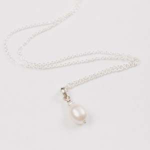 Pearl: Double Pearl Pendant