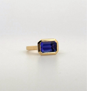 In Stock: Tanzanite Bezel Ring