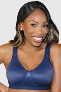 Bras Briefs: ABC Everyday Comfort Mastectomy Bra - Denim Blue