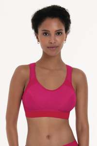 Bras Briefs: Anita Extreme Control Mastectomy Sports Bra - Candy Red