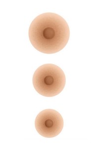 Breast Forms Prostheses: Amoena Nipple Set: Almond 137