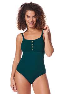 Amoena Swimwear: Amoena Chili One-piece Mastectomy Swimsuit