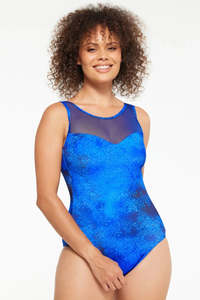Mastectomy Swimwear: TOGS Aruba Mesh High Neck Mastectomy Swimsuit