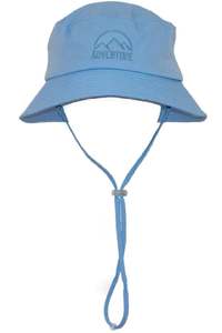Rigon Headwear: Rigon Kids Fleecy Lined Adventure Bucket Hat - Light Blue