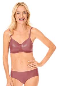 Amoena Bras: Amoena Ivy Padded Mastectomy Bra - Pink October