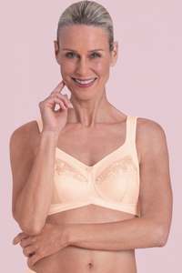 Anita Safina Wire Free Mastectomy Bra - Biscuit