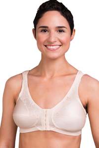 Trulife Bras: Trulife Bethany Front Fastening Mastectomy Bra - Nude