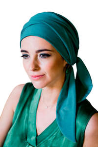Carebell Smooth Turban - Ocean Blue