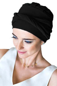Turbans: Carebell Comfort Turban - Black