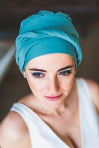 Carebell Comfort Turban - Sky Blue