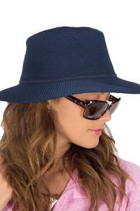 Cancer Council Headwear: Cancer Council Jacqui Mannish - Navy