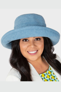 Cancer Council Essential Traveller Sunhat - Denim Blue