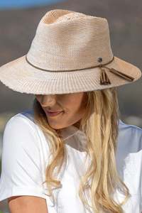 Evoke: Evoke Caroline Fedora - Wheat