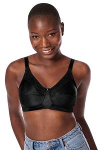 Amoena Nancy Wire-free Mastectomy Bra - Black