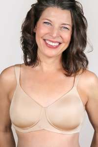 Abc Advanced Breast Care: ABC Silhouette Padded Mastectomy Bra - Cool Latte