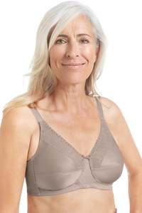 Eofy 2022: Amoena Nancy Wire Free Mastectomy Bra - Taupe