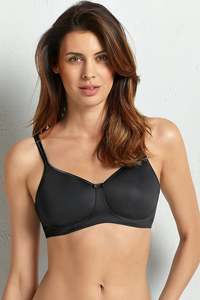 Anita Tonya Padded Wire Free Mastectomy Bra - Black