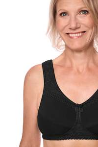 Bras Briefs: Amoena Leslie Soft Bra - Black