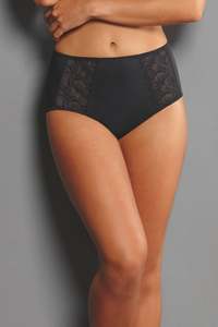 Clearance Size 14: Anita Lucia High Waist Brief - Black