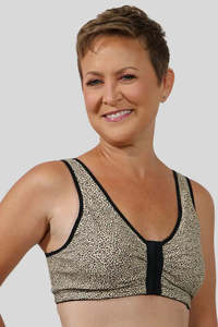 ABC Leisure Front Fastening Mastectomy Bra - Wild Cat
