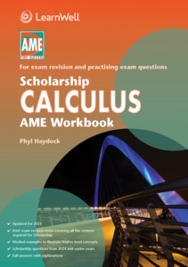 Whats New: Scholarship Calculus AME Workbook
