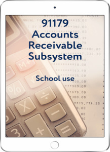 Learnwell Digital: 91179 Accounts Receivable Subsystem - School Use