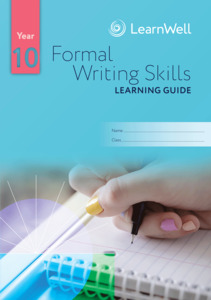 All English Titles: Year 10 Formal Writing Skills Learning Guide