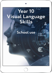 All English Titles: Year 10 Visual Language Skills - School Use