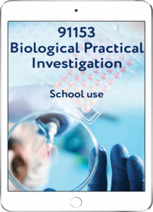 All Science Titles: 91153 Biological Practical Investigation - School Use