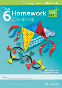 Year 6 Homework Start Right Workbook - SPECIAL (damaged stock at $10 each)