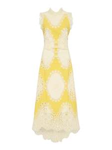 Moss Spy Formal Dresses Wedding Mob Nz: MOSS & SPY MIMOSA A-LINE DRESS - YELLOW/IVORY