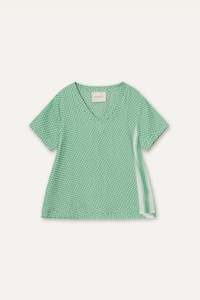 SUMMERY COPENHAGEN SHIRT V SHORT SLEEVE - FERN GREEN