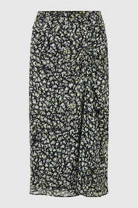 SECOND FEMALE AYALI SKIRT - BLACK PRINT