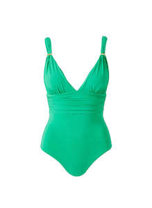 Melissa Odabash: MELISSA ODABASH PANAERA GREEN SWIMSUIT