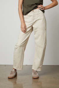 Velvet By Graham Spencer: Velvet By Graham & Spencer Brylie Cargo Pant - Shale