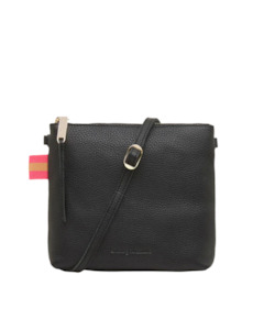 Arlington Milne Alexis Crossbody - Black Snake