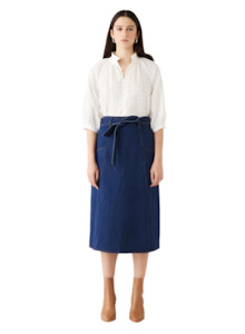 Esmaee: Esmaeé Glimpse Blouse - White