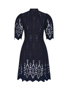 Moss & Spy Alice Dress - Navy