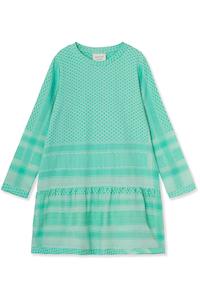 Cecilie Copenhagen Dress 2 O Long Sleeve 1000 - Skylight/Ocean