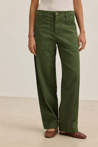 Velvet By Graham Spencer: Velvet By Graham & Spencer Giza Trouser - Olive