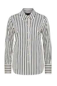 Cable: Cable Lina Stripe Shirt - Navy Stripe
