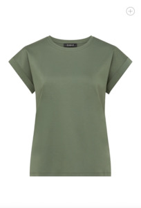 Cable: Cable Pima Tee - Khaki