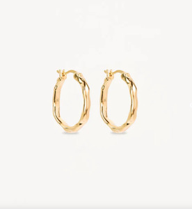 By Charlotte: By Charlotte Lover Hoops - 18k Gold Vermeil