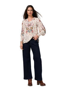 All: Loobies Story Antoinette Blouse - Bone Multi