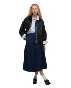 Barbour: Barbour Kearton Wax - Royal Navy/Black/Dress Tartan